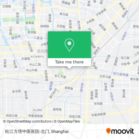 松江方塔中医医院-北门 map