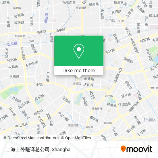 上海上外翻译总公司 map