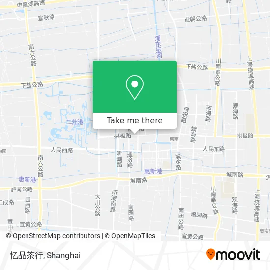 忆品茶行 map
