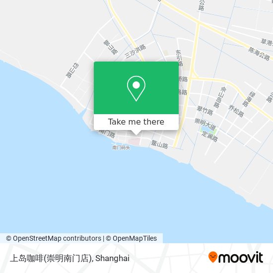 上岛咖啡(崇明南门店) map