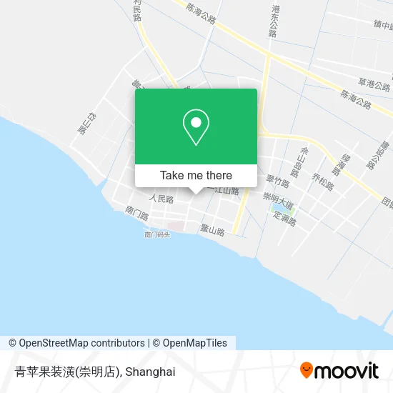 青苹果装潢(崇明店) map