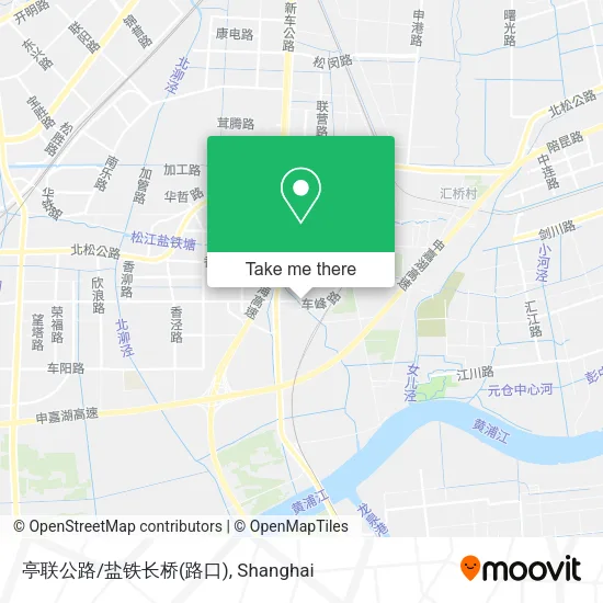 亭联公路/盐铁长桥(路口) map