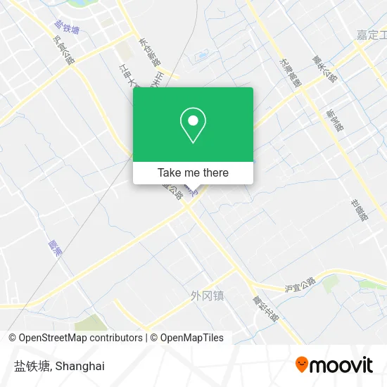 盐铁塘 map