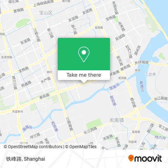 铁峰路 map