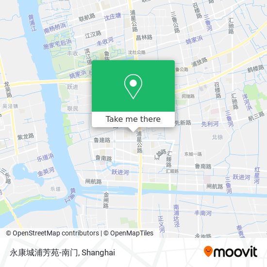 永康城浦芳苑-南门 map