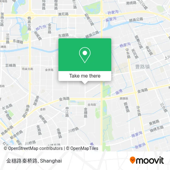金穗路秦桥路 map