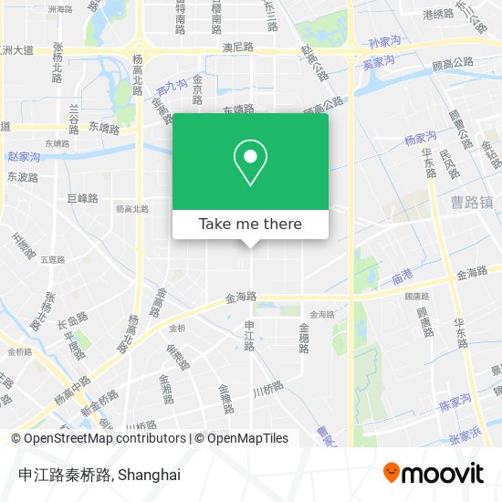 申江路秦桥路 map