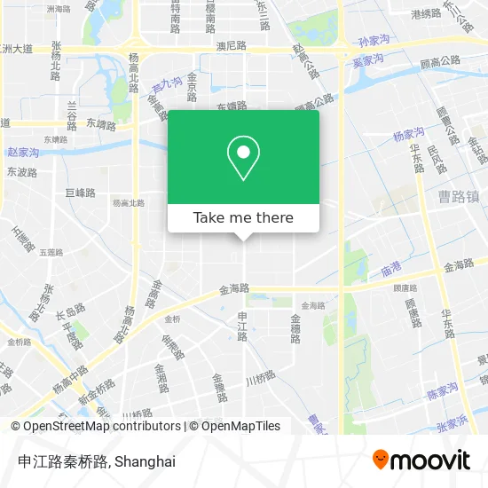 申江路秦桥路 map