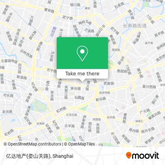 亿达地产(娄山关路) map
