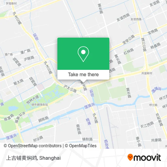 上吉铺黄焖鸡 map