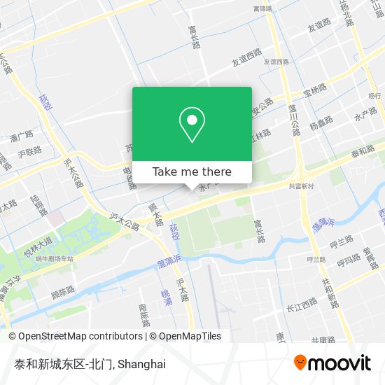 泰和新城东区-北门 map