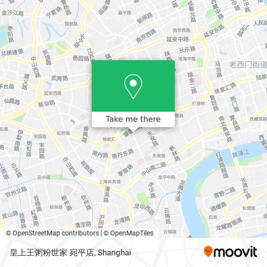 皇上王粥粉世家 宛平店 map