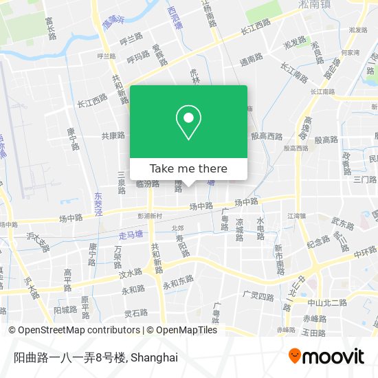 阳曲路一八一弄8号楼 map