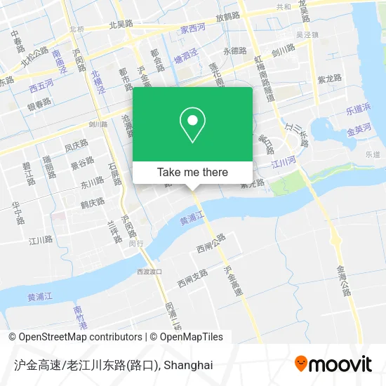 沪金高速/老江川东路(路口) map