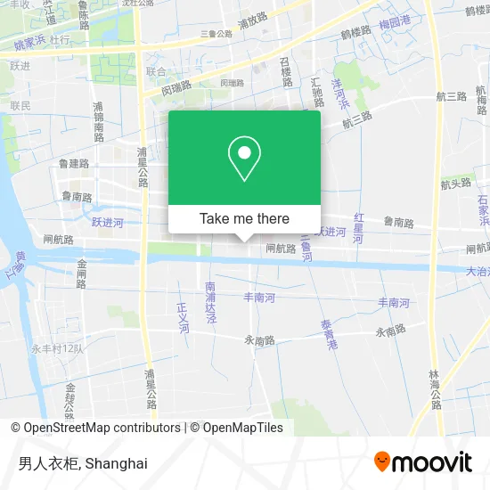 男人衣柜 map