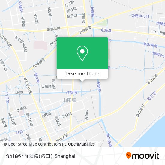 华山路/向阳路(路口) map