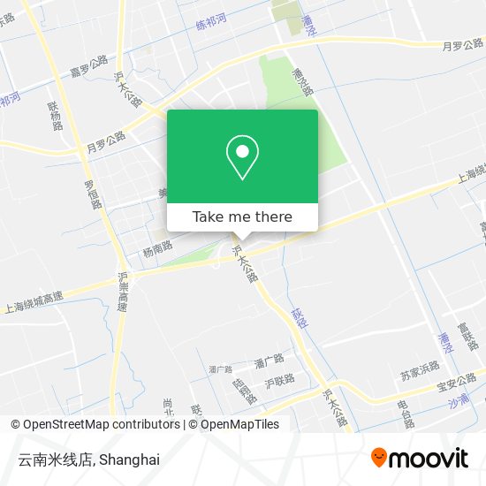 云南米线店 map