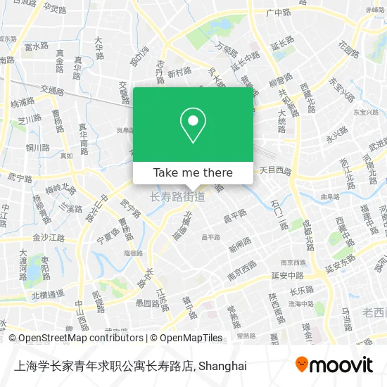 上海学长家青年求职公寓长寿路店 map