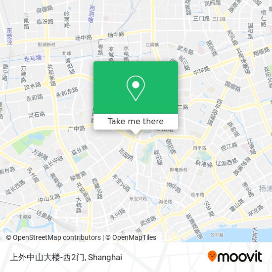 上外中山大楼-西2门 map