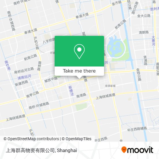 上海群高物资有限公司 map