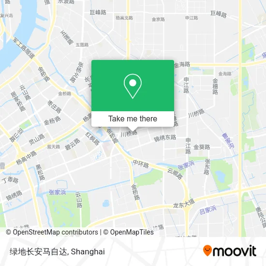 绿地长安马自达 map