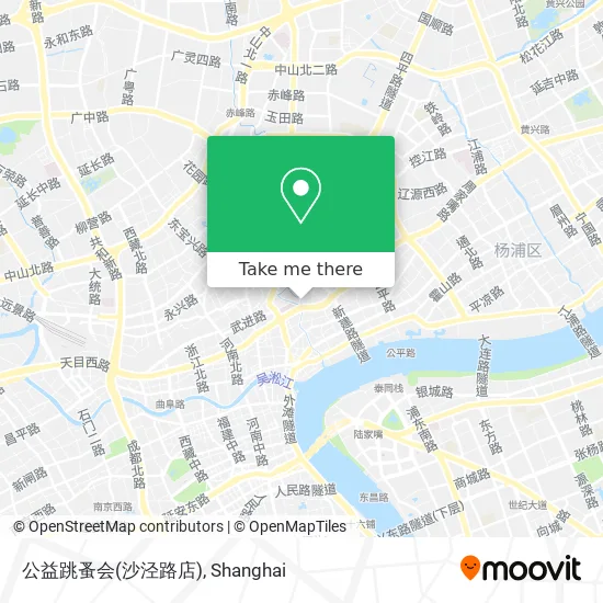 公益跳蚤会(沙泾路店) map