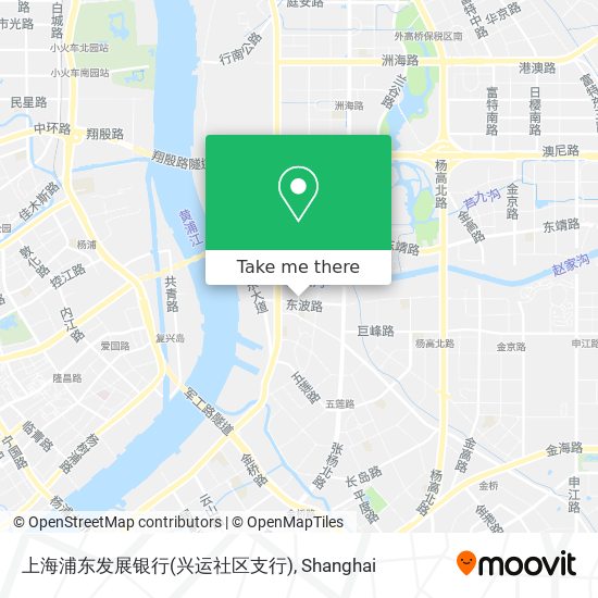 上海浦东发展银行(兴运社区支行) map