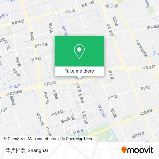 华兵推拿 map