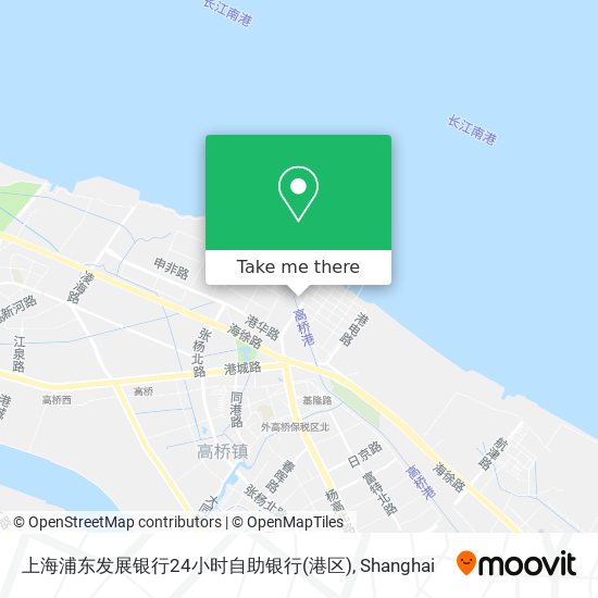 上海浦东发展银行24小时自助银行(港区) map