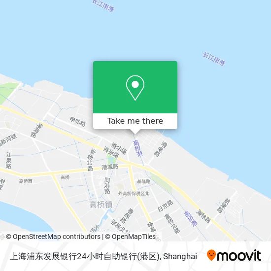 上海浦东发展银行24小时自助银行(港区) map