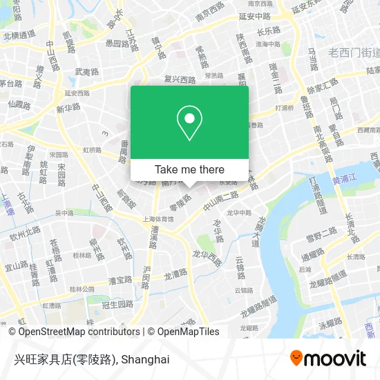 兴旺家具店(零陵路) map