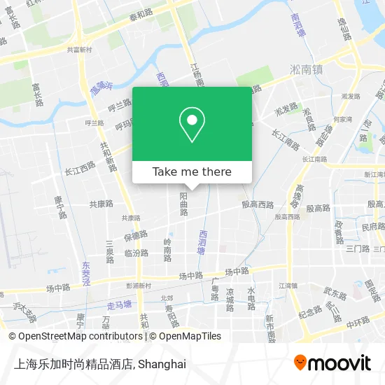 上海乐加时尚精品酒店 map