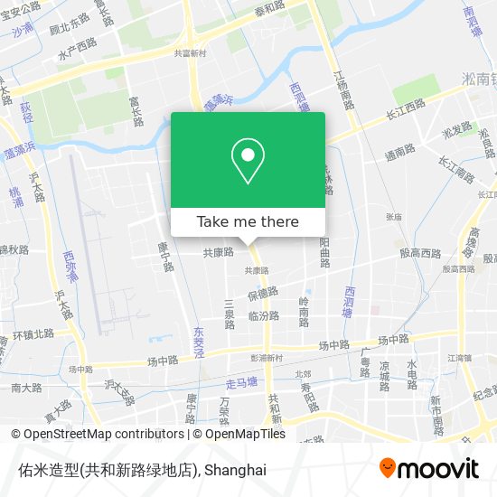 佑米造型(共和新路绿地店) map