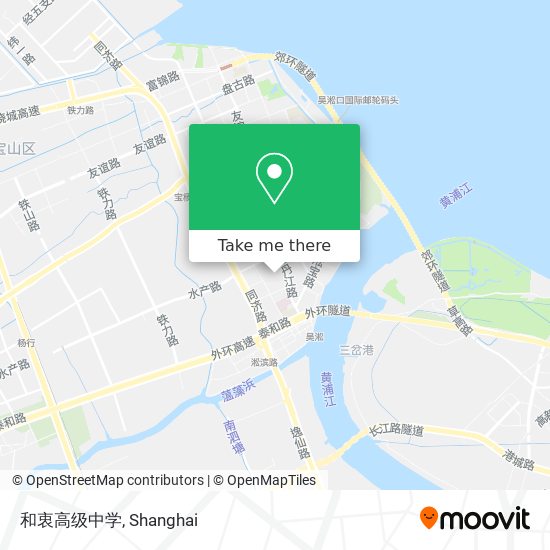 和衷高级中学 map