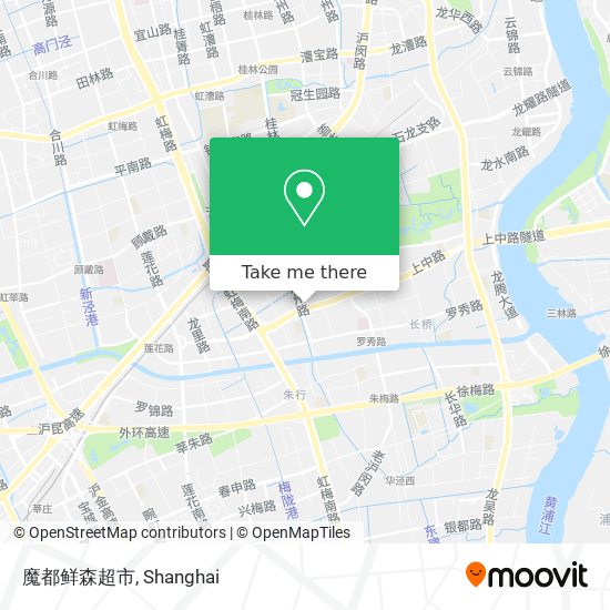 魔都鲜森超市 map