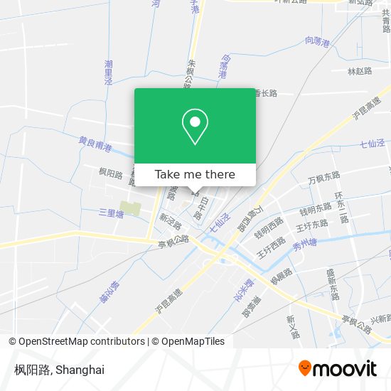 枫阳路 map