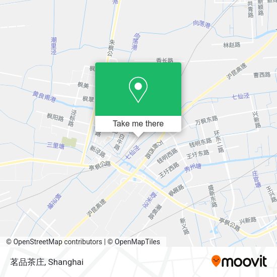 茗品茶庄 map