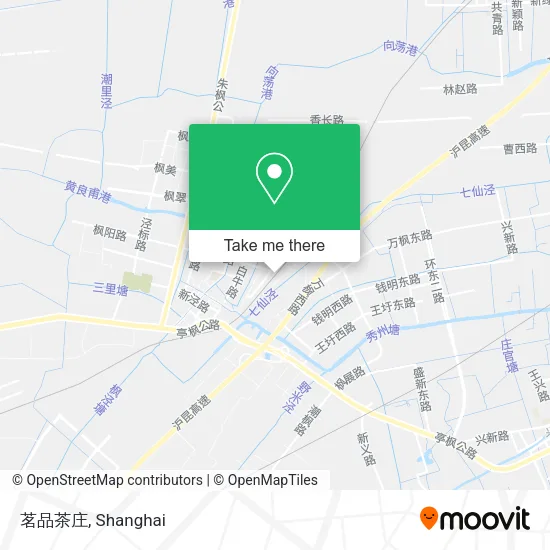 茗品茶庄 map