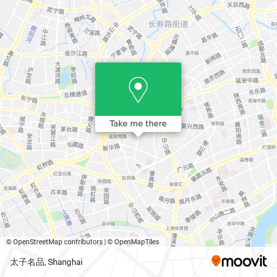 太子名品 map