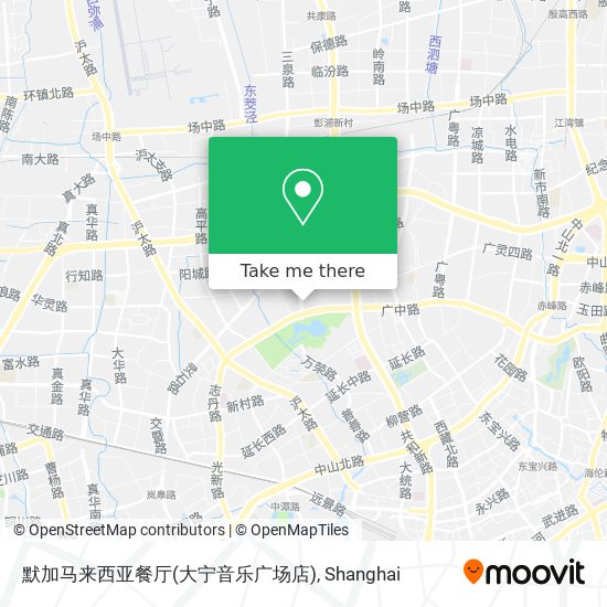 默加马来西亚餐厅(大宁音乐广场店) map