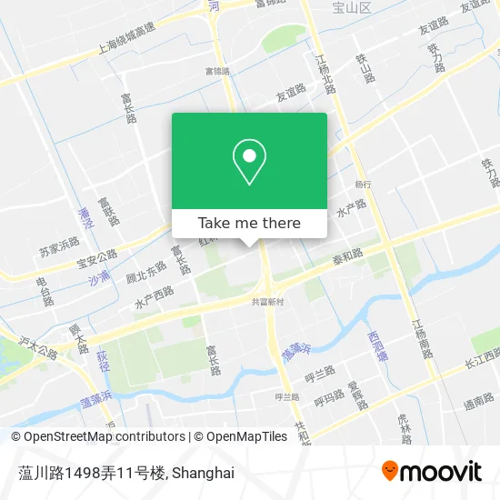 蕰川路1498弄11号楼 map
