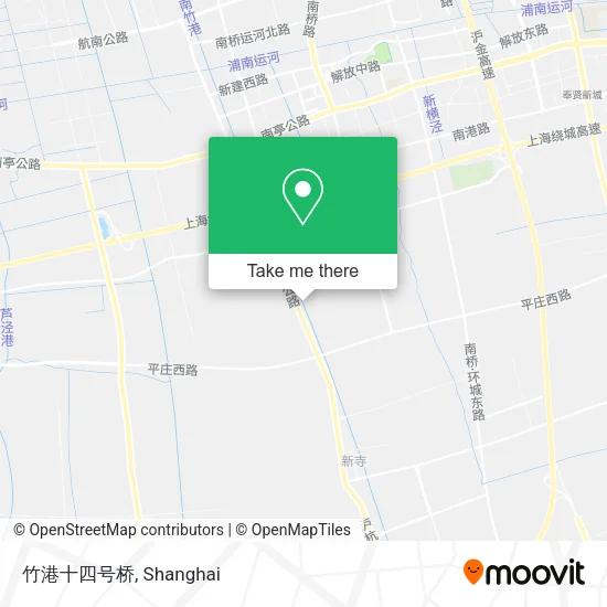 竹港十四号桥 map