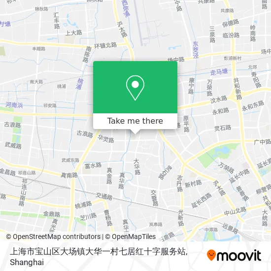 上海市宝山区大场镇大华一村七居红十字服务站 map