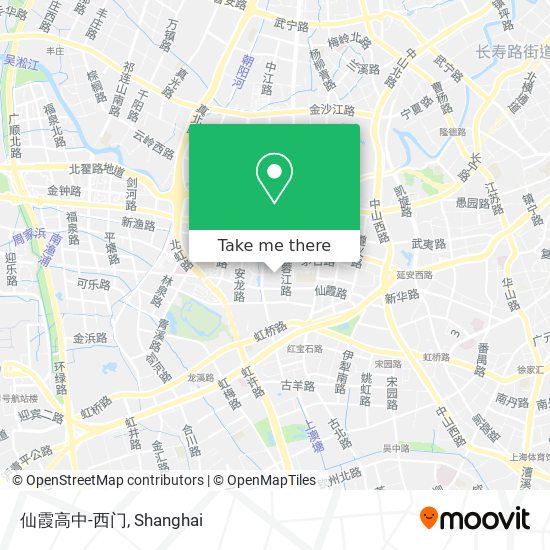 仙霞高中-西门 map