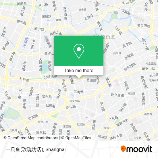 一只鱼(玫瑰坊店) map