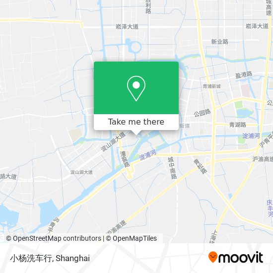 小杨洗车行 map