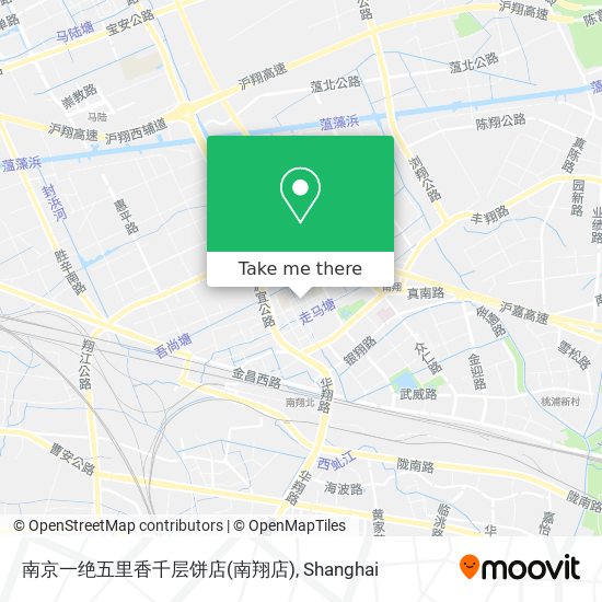 南京一绝五里香千层饼店(南翔店) map