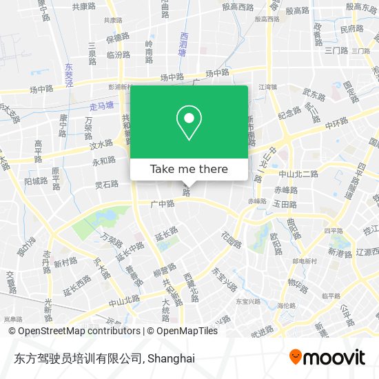 东方驾驶员培训有限公司 map