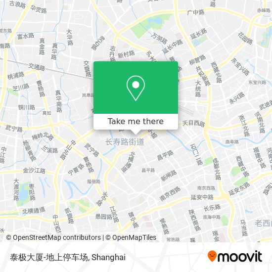 泰极大厦-地上停车场 map