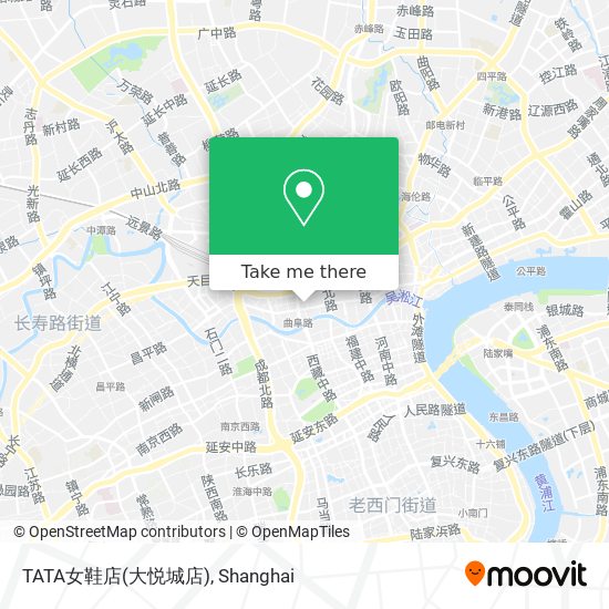 TATA女鞋店(大悦城店) map